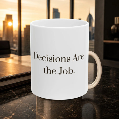 CEO Gift Mug — Executive Ceramic Coffee Mug for Boss, Leader, or Founder | LUMENORA