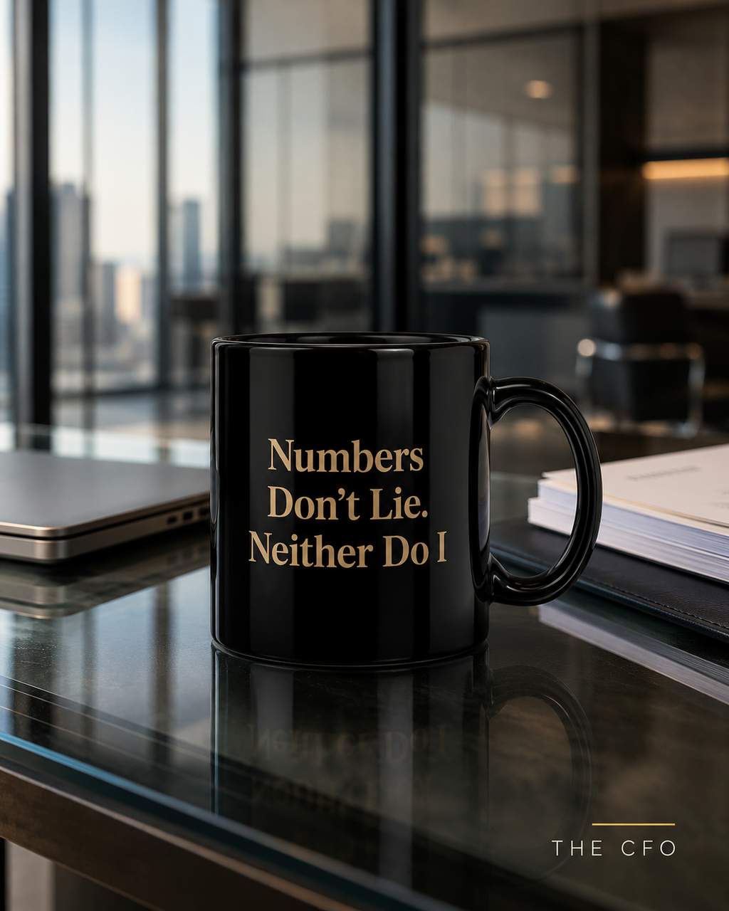 CFO Gift Mug — Finance Executive Ceramic Coffee Mug, Accountant & Controller Gift | LUMENORA