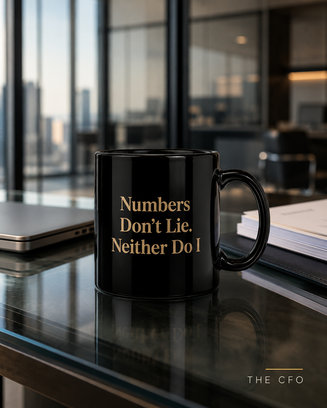 CFO Gift Mug — Finance Executive Ceramic Coffee Mug, Accountant & Controller Gift | LUMENORA