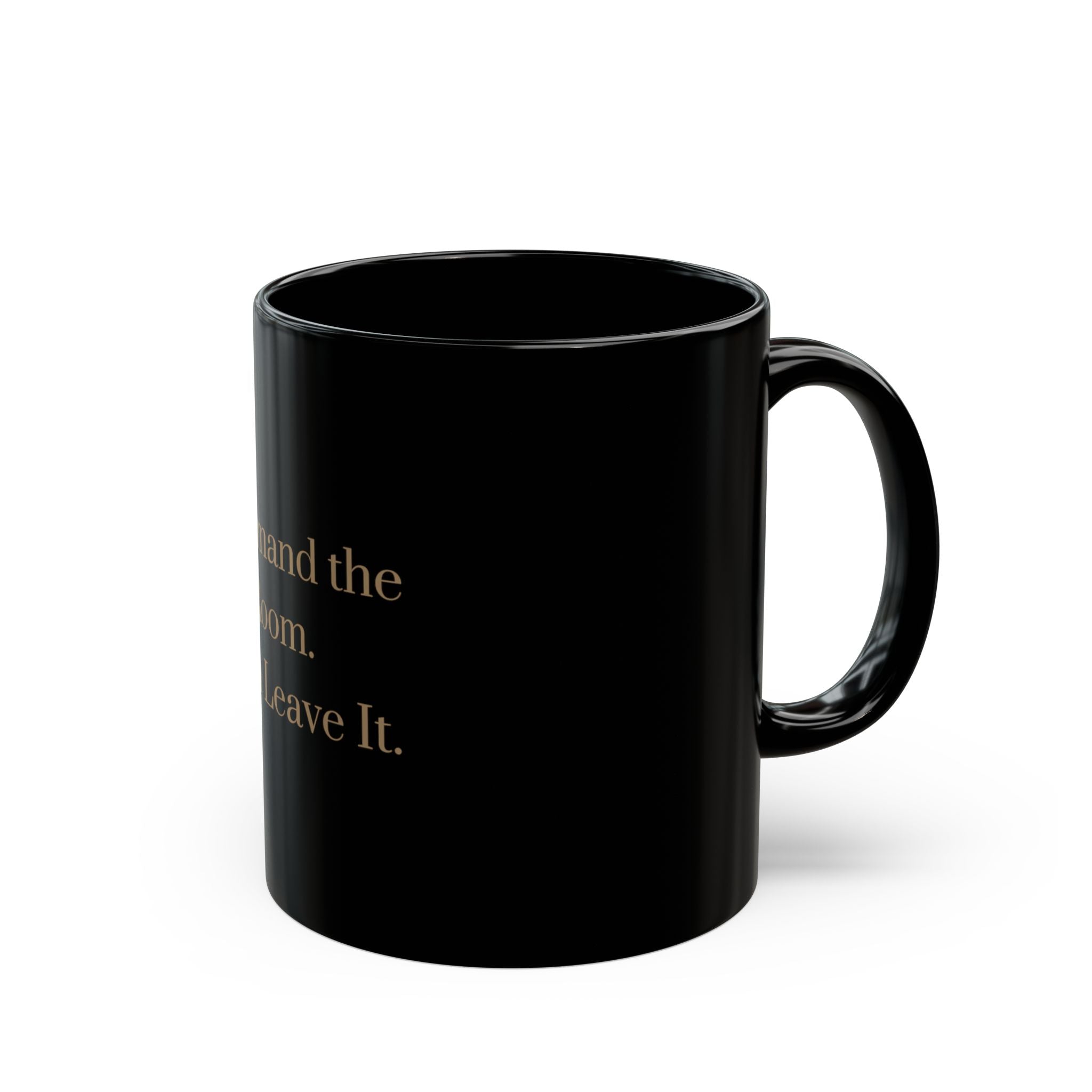 Command the Room Mug — Leadership & Boardroom Ceramic Coffee Mug for Executives | LUMENORA