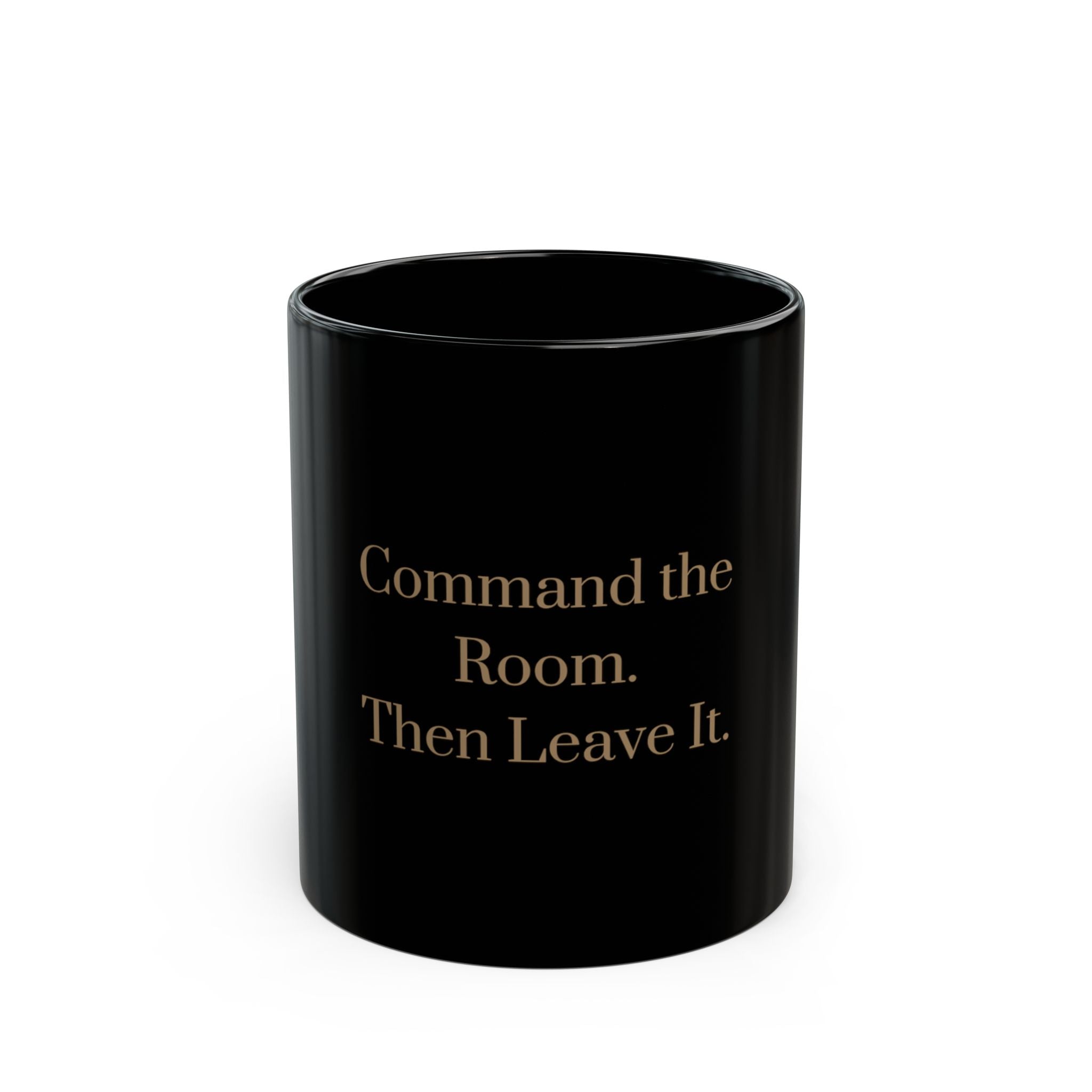 Command the Room Mug — Leadership & Boardroom Ceramic Coffee Mug for Executives | LUMENORA